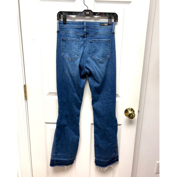 Kut From The Kloth Flared Jeans, Ana Fab Ab High Rise, Women's Size 00 - Picture 5 of 7